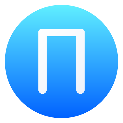 Pi Generic gradient fill icon