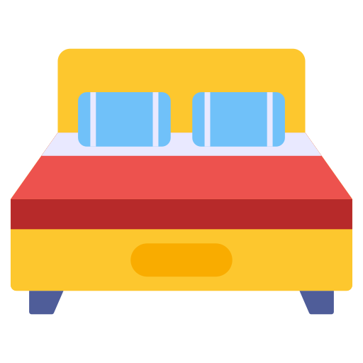 bed Generic color fill icon