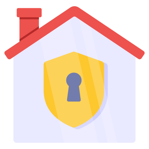veilige huisvesting Generic color fill icoon
