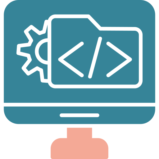 Software Development Generic color fill icon
