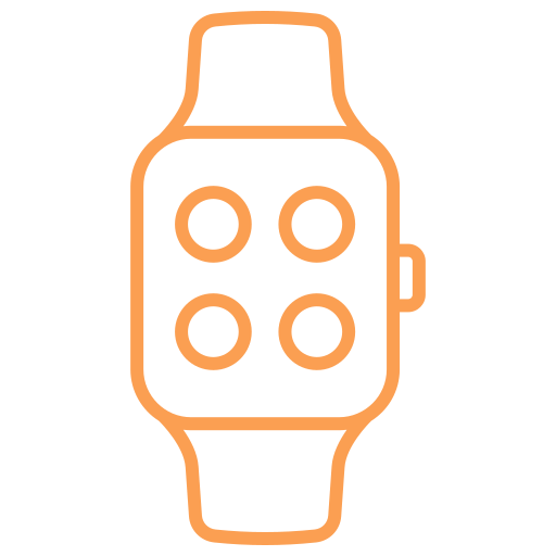 smartwatch Generic color outline icon