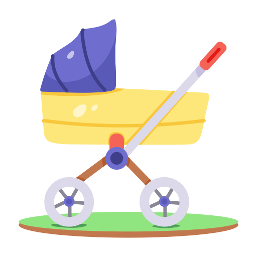 kinderwagen Generic color fill icon