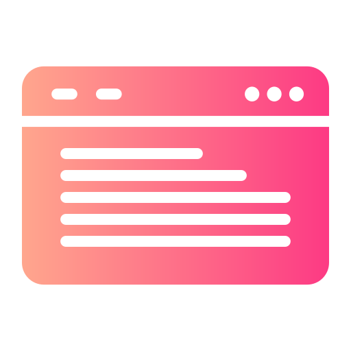 Page Generic gradient fill icon