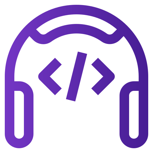 headphone Generic gradient outline icon