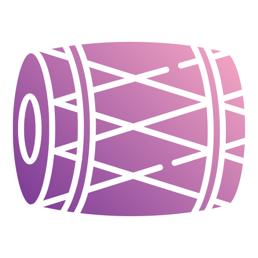 tamburo Generic gradient fill icona