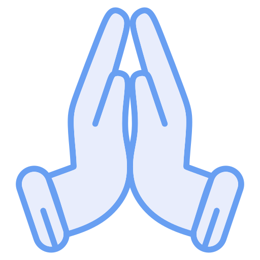 Pray Generic color lineal-color icon