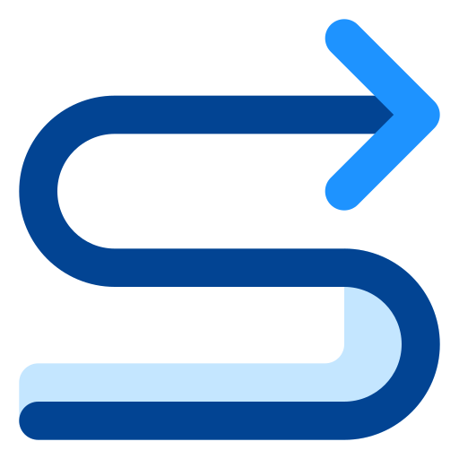 Winding Generic color lineal-color icon