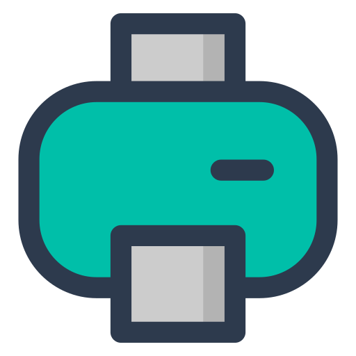 Print Generic color lineal-color icon