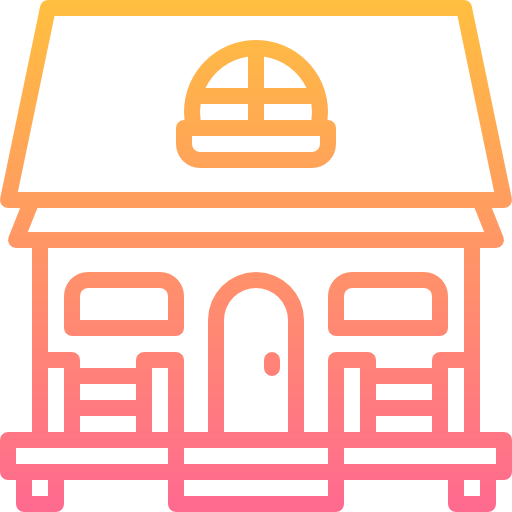 House Linector Lineal Gradient icon