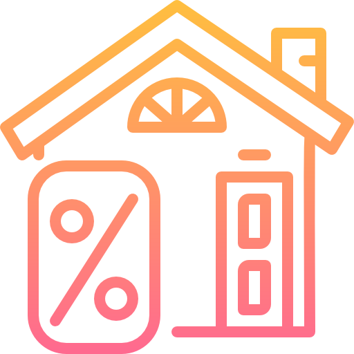 House Linector Lineal Gradient icon