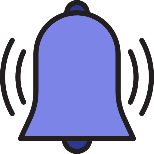 alarma srip Lineal Color icono