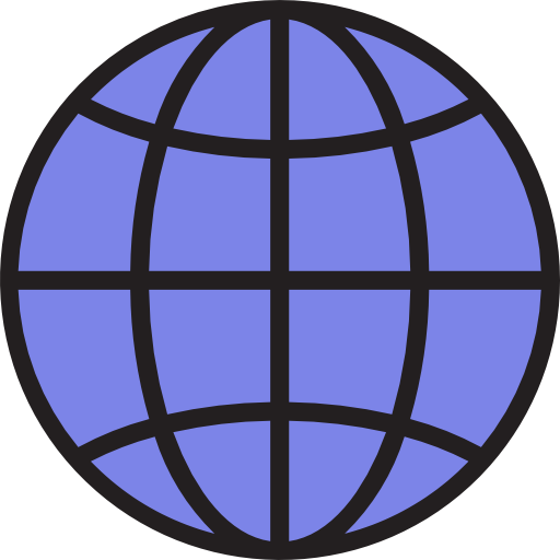 internet srip Lineal Color icono