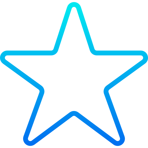 Star srip Gradient icon