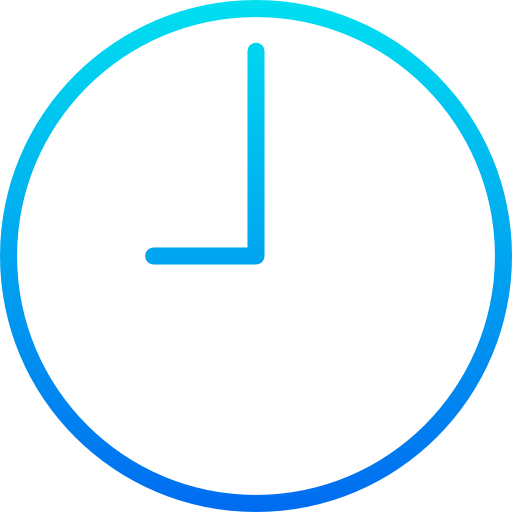 Time srip Gradient icon