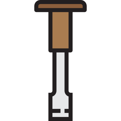 Chisel srip Lineal Color icon