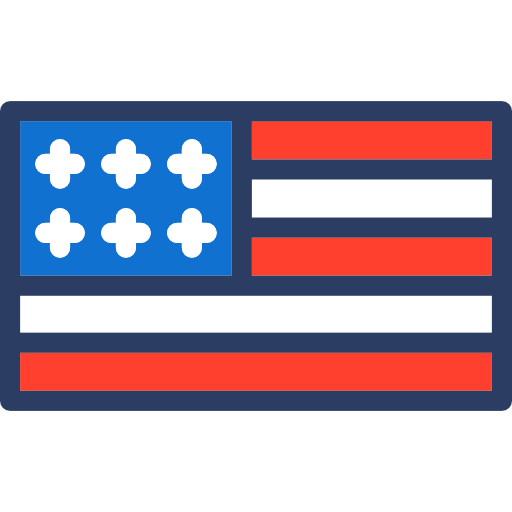 United states of america Octopocto Lineal Color icon