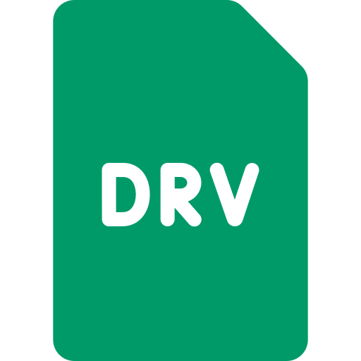 plik drv Generic color fill ikona