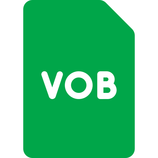 vobファイル Generic color fill icon