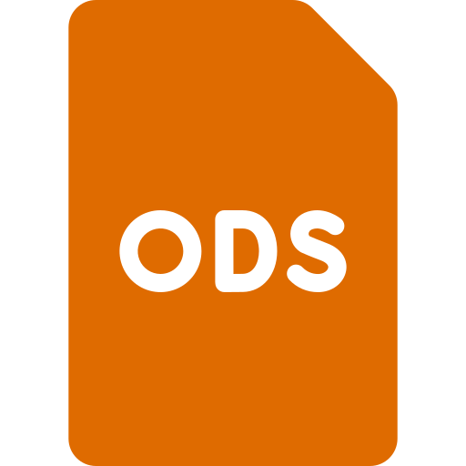 ods ファイル Generic color fill icon