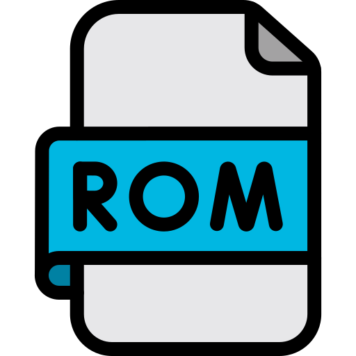 Rom File Generic color lineal-color icon