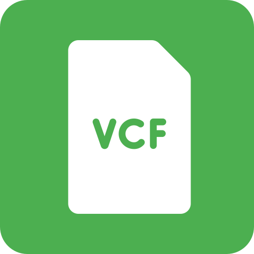 vcf 파일 Generic color fill icon