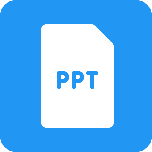 ppt-datei Generic color fill icon