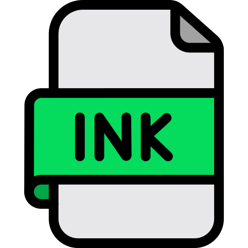 inkt Generic color lineal-color icoon