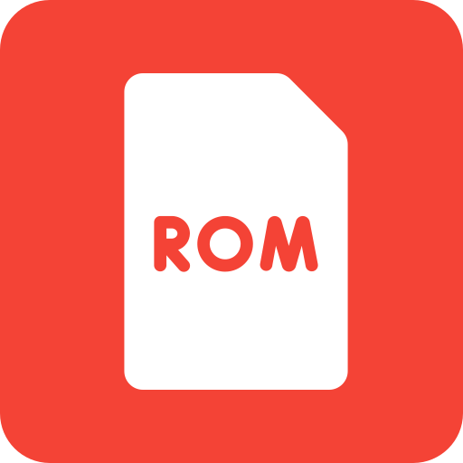 Rom File Generic color fill icon