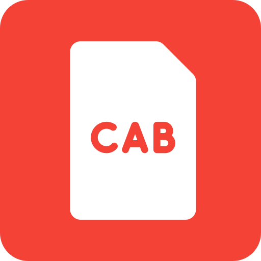 Cab file Generic color fill icon