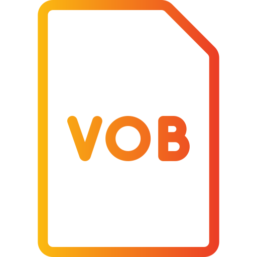 vobファイル Generic gradient outline icon