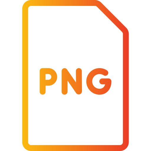 png-datei Generic gradient outline icon