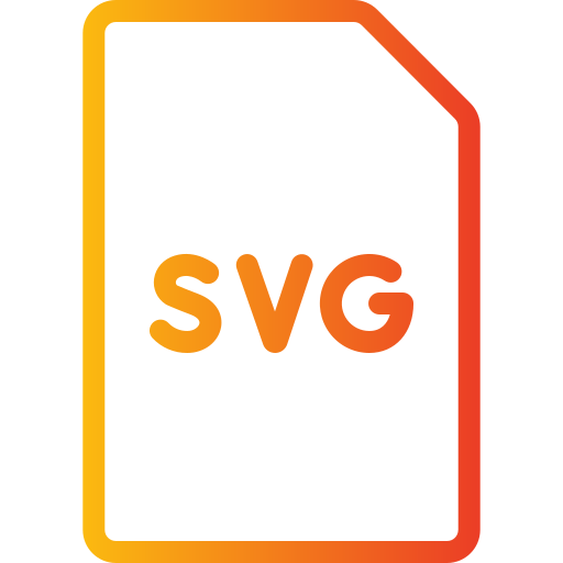 svg файл Generic gradient outline иконка
