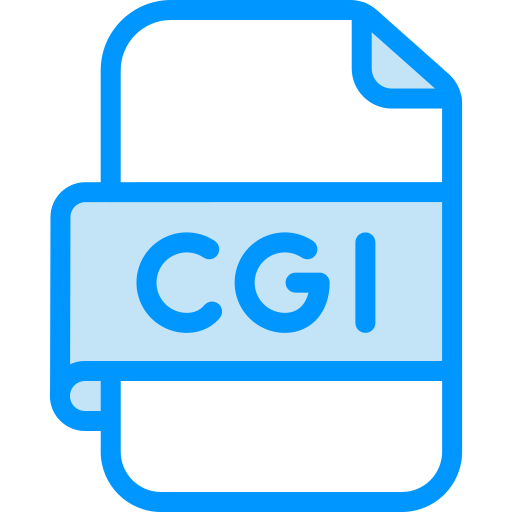 cgi 파일 Generic color lineal-color icon