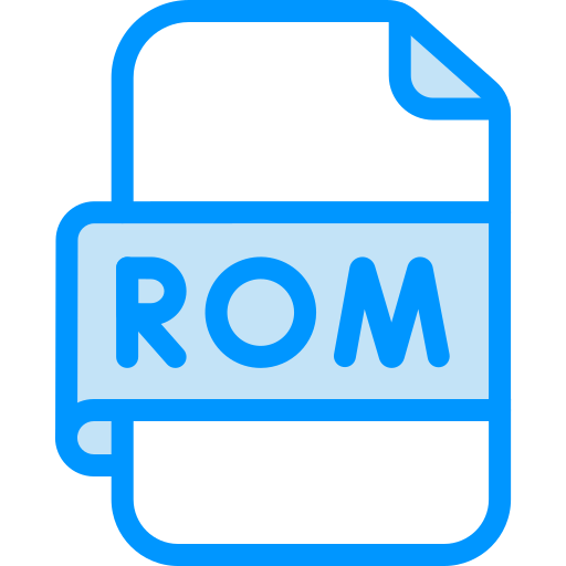 rom 파일 Generic color lineal-color icon