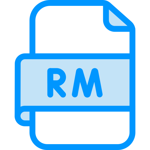 rmファイル Generic color lineal-color icon