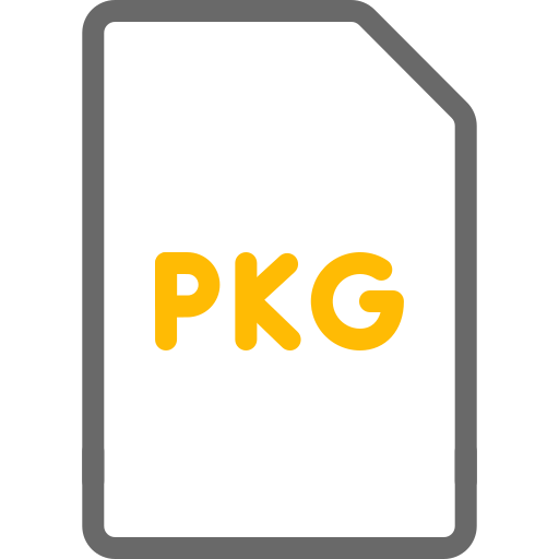 paquete Generic color outline icono