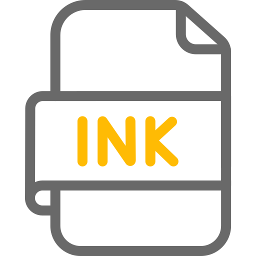 tinta Generic color outline icono