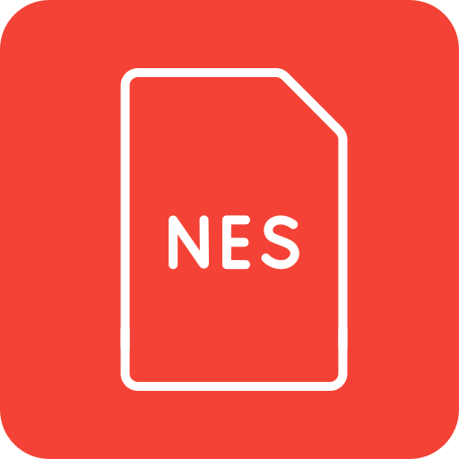 Nes file Generic color fill icon