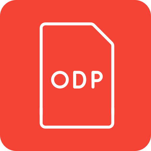 odp 파일 Generic color fill icon