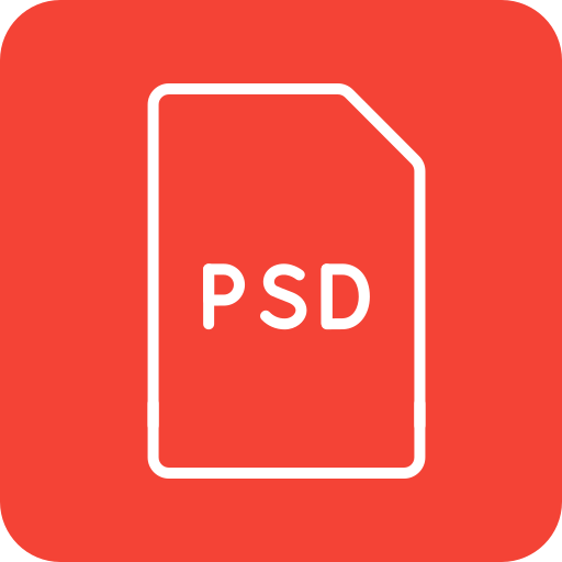 PSD File Generic color fill icon