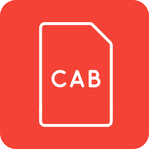 Cab file Generic color fill icon