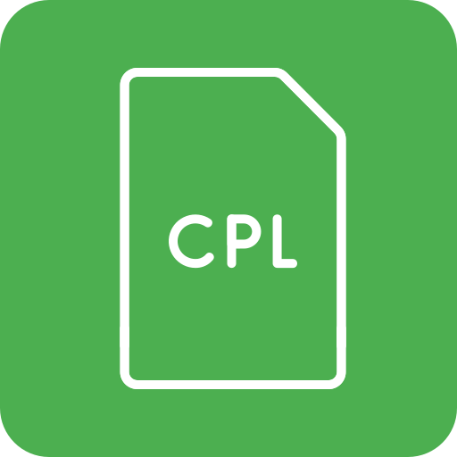 cpl 파일 Generic color fill icon