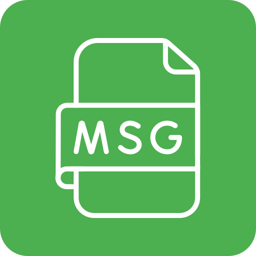 archivo msg Generic color fill icono