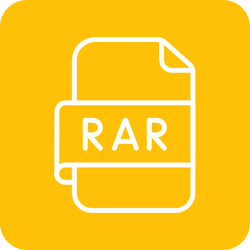 rar 파일 Generic color fill icon