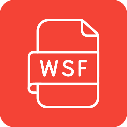 archivo wsf Generic color fill icono