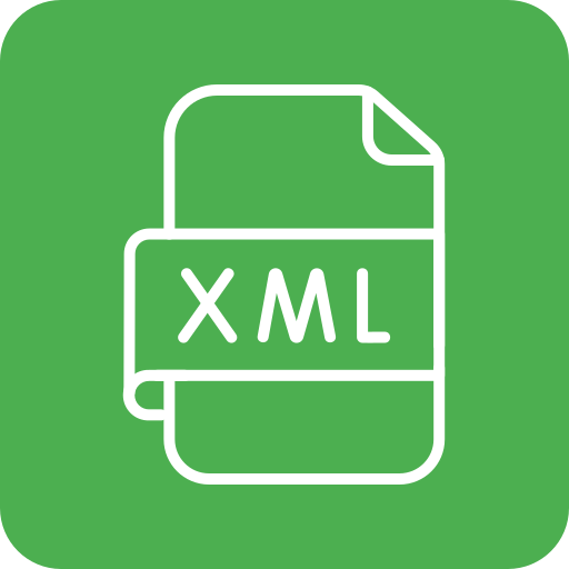 xmlファイル Generic color fill icon