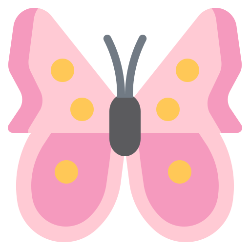 mariposa Generic color fill icono