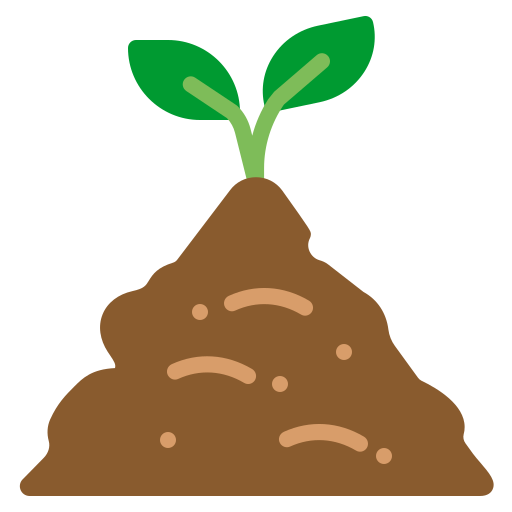 Soil Generic color fill icon