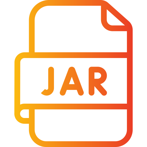 archivo jar Generic gradient outline icono