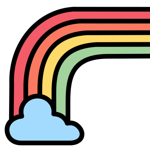 arc en ciel Generic color lineal-color Icône